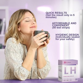 OvaMate Ovulation Test Strips (50 - Pack). 50 LH Tests Strips. Powered by The OvaMate Ovulation Calculator APP (for iOS & Android) Accurately Track Ovulation.