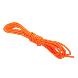 PATIKIL 10ft Reflective Guyline Camping Paracord 4mm Tent Cord Guyline Rope for Camping Tent Tarp Hiking Nylon Paracord Rope Orange