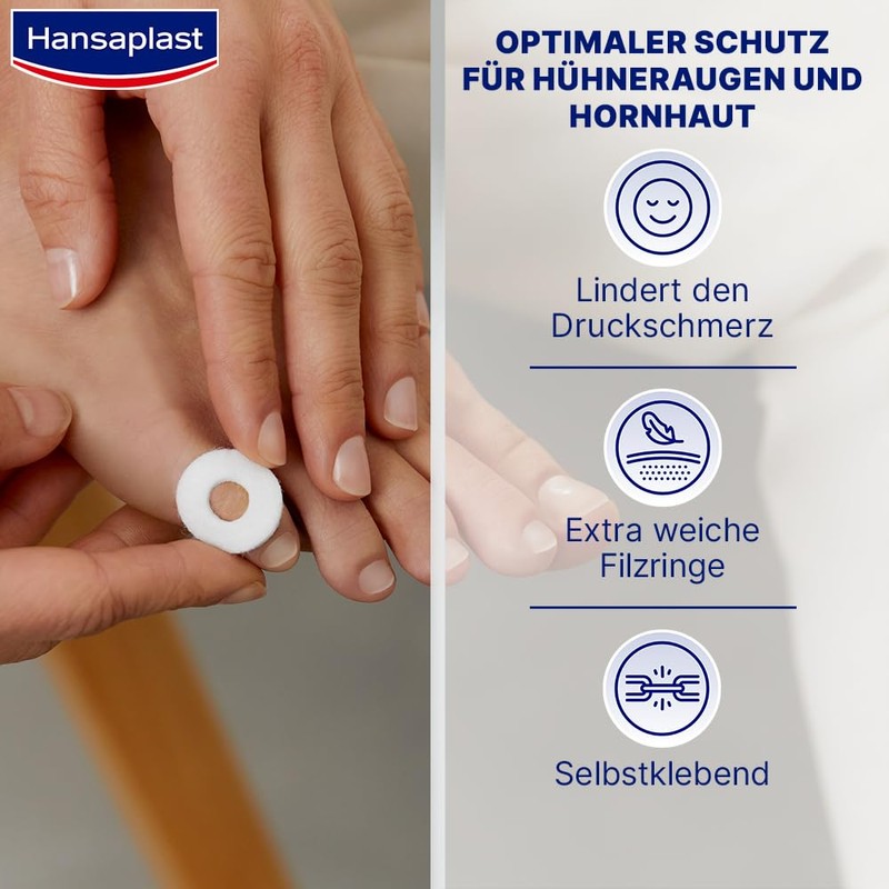 Hansaplast Hühneraugenringe 20 Stück