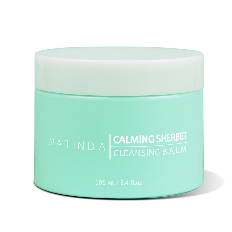 Natinda Calming Sherbet Cleansing Balm 100ml Dark Makeup All-in-One Cleanser
