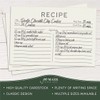 Jot & Mark Recipe Cards 4x6 Inches Blank Double Sided,