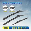 5 PLUS Windshield Wipers Replacement For 2009-2020 Honda Fit Windshield