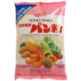 Shirakiku Panko Breadcrumbs, 12.35-Ounce Bags (Pack of 6)