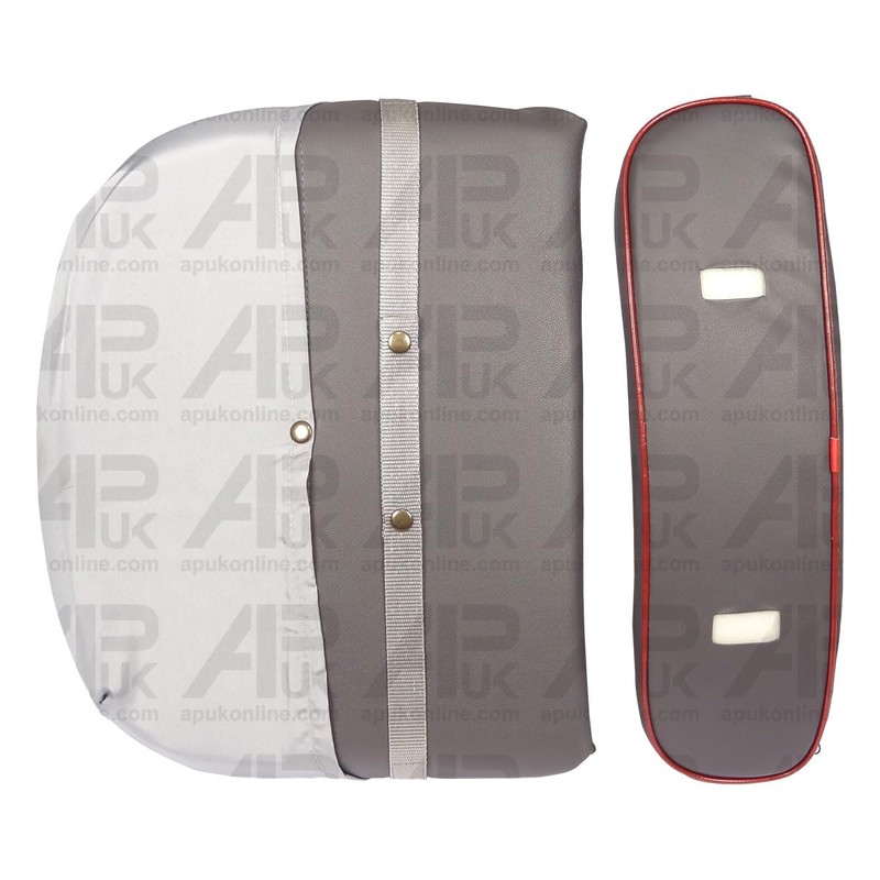 APUK Seat Cushion Grey with MF Logo Replacement for Massey