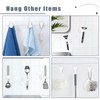 4 Pack Magnetic Silicone Shower Curtain Clips to Keep Liner
