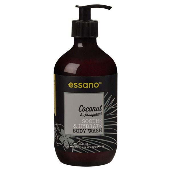 Essano Coconut & Frangipani Soothe & Hydrate Body Wash - 445ml
