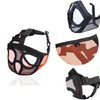 SHIAOMIN Pug French Bulldog Muzzle - French Breathable Mesh Dogs