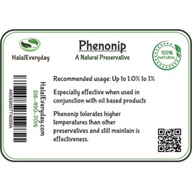 Phenonip - Amazing Preservative Used for Lotion, Cream, Lip Balm or Body Butter 4 Oz
