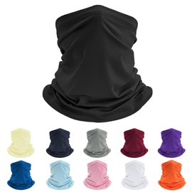 Pukavt Neck Gaiter Breathable Unisex Balaclava Sun Protection Cool Lightweight Windproof,Running Cycling Fishing Hiking Running