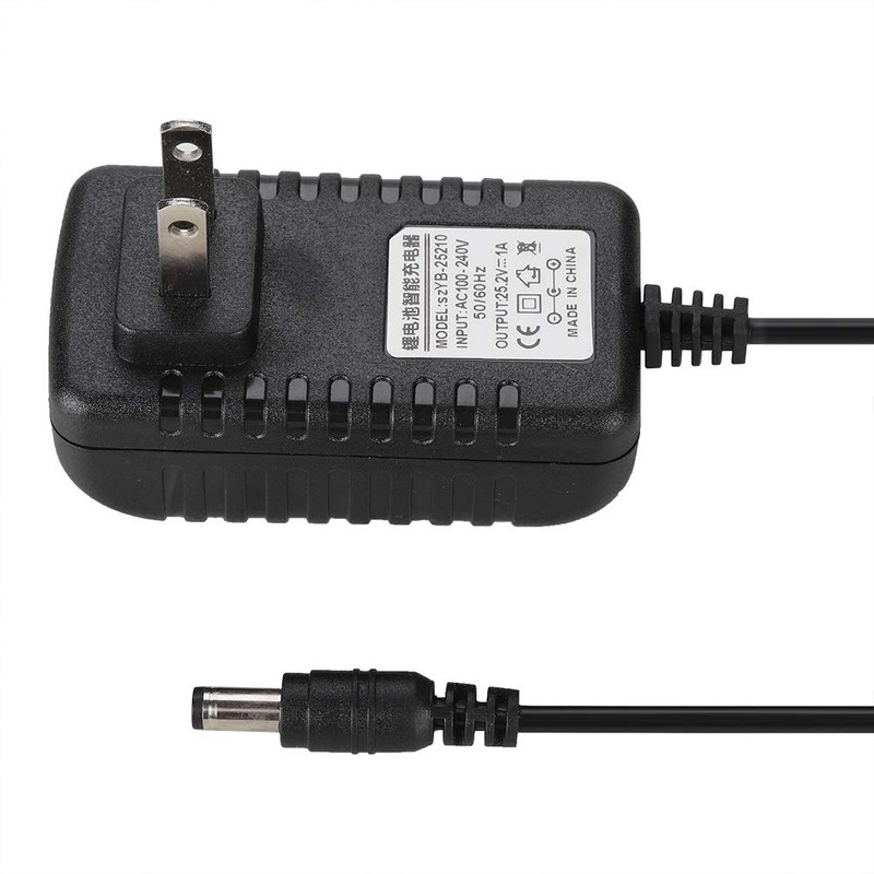 Li-ion Charger Adapter 25.2V/1A Fast Charging Li-ion Charger Adapter with
