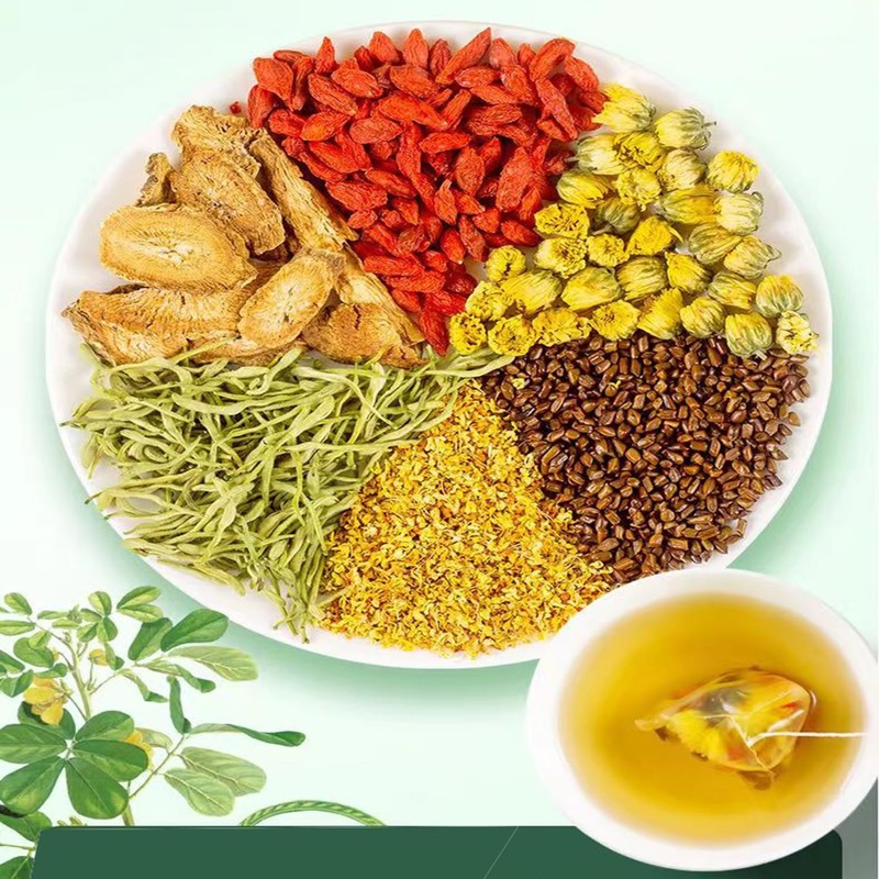 Chrysanthemum Cassia Seed Tea Bags 8.81oz (5g×50packets) Goji Berries Osmanthus