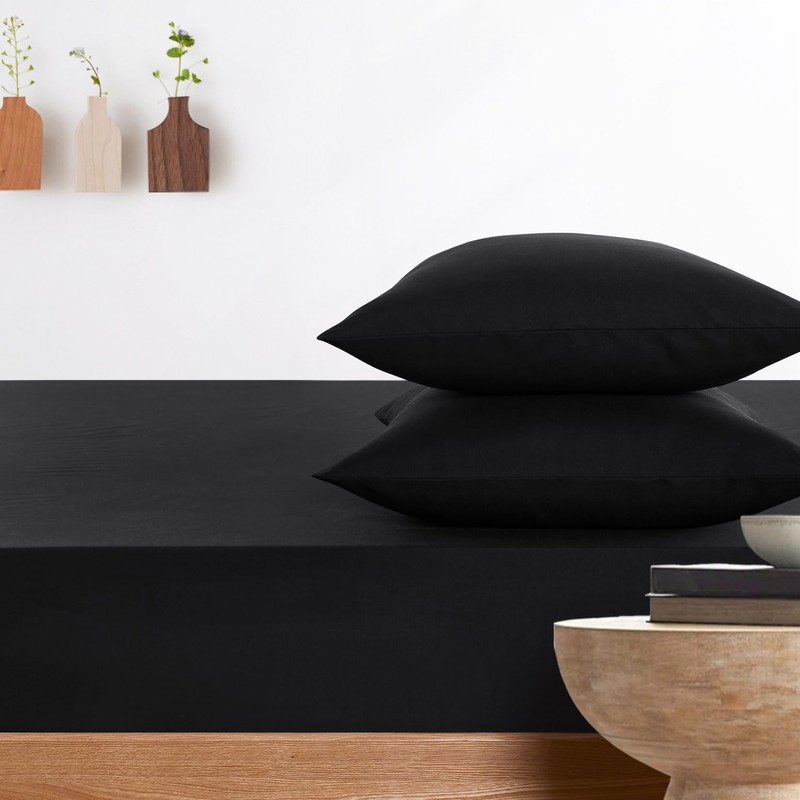 Wake In Cloud - King Single Fitted Sheet Set, 1000TC