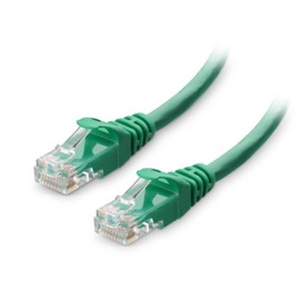 Cable Matters - Cable Ethernet Cat 6 sin enganches de 10 Gbps (cable Cat 6, cable Cat6, cable de Internet, cable de red) en verde