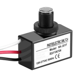 Photoelectric Switch, Akozon 120-277V Dusk to Dawn Sensor Photoelectric Switch Light Photocell Sensor Lighting Switch