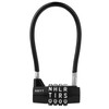 NBYT 4-Word Resettable Combination Lock, Letter Lock- Home Security Padlock