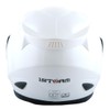 1Storm Motorcycle Bike Full FACE Helmet Mechanic Glossy White