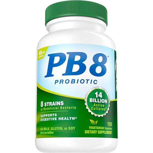 Nutrition Now PB8 Pro-Biotic Vegetarian Acidophilus - Pack of 3