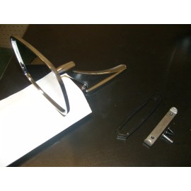 AAE 1969 FIREBIRD STANDARD DOOR MIRROR - REAR / SIDE VIEW W/ MOUNTING HARDWARE KIT
