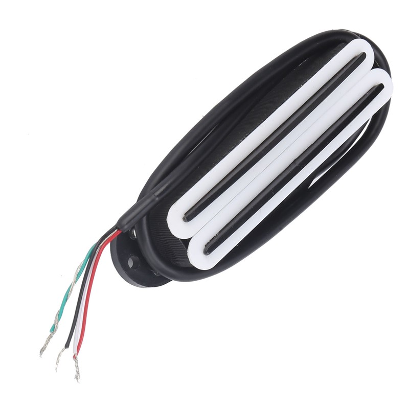 11K Dual Hot Rail Humbucker Pickup Ceramic Magnet ABS Electric