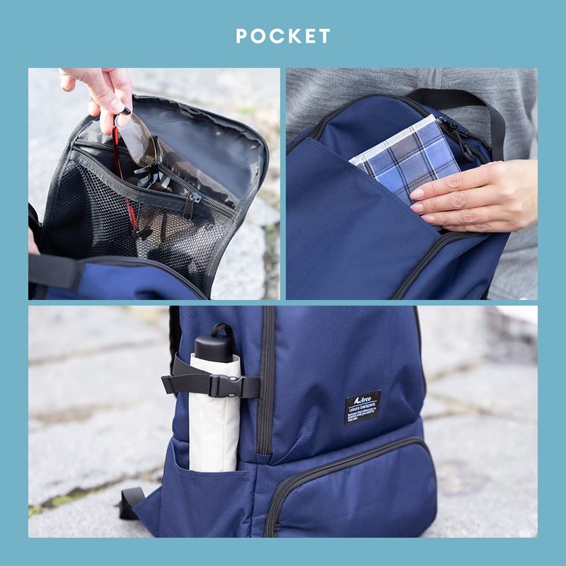 アイメディア リュック 二層式 保冷バッグ 保冷リュック レディース メンズ クーラーバッグ 買い物バッグ 撥水加工