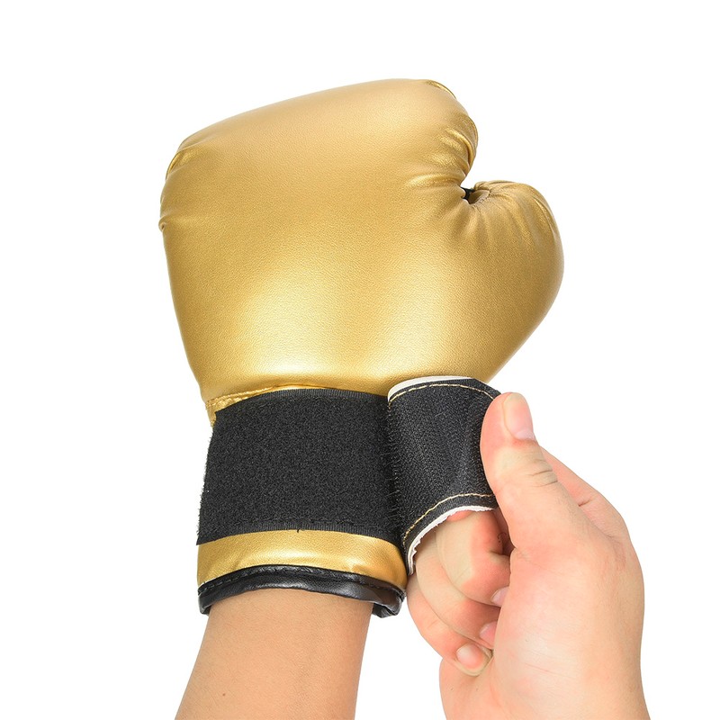 One Pair PU Leather Children Boxing Gloves Kids Sandbag Punching