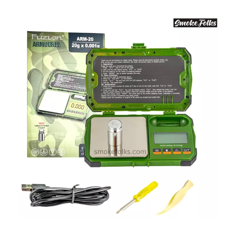 Fuzion Armoured Digital Pocket Scale 20g x 0.001g Jewelry Gram