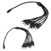 exgoofit 2-Pack DC 1 Female to 8 Male Output Power