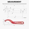 maXpeedingrods Spanner Wrench Set Universal C Spanner Hook Wrenches Coilover