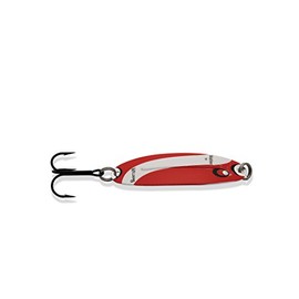 Williams Wabler Fishing Lure - Medium - Red and White/Silver Back - W50RW - 2-1/4" long - 1/4 oz. …
