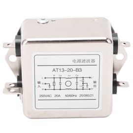 EMI Filter Small Volume Antioxidation Easy Wiring Electromagnetic Interference Filter 20A AC250V