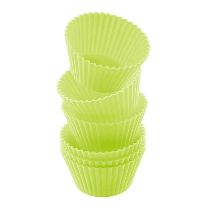 Lion 12 Moldes De Silicón Para Cupcake Capacillo