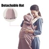 Bebamour Cover for Baby Carrier Universal Hoodie All Season Stroller