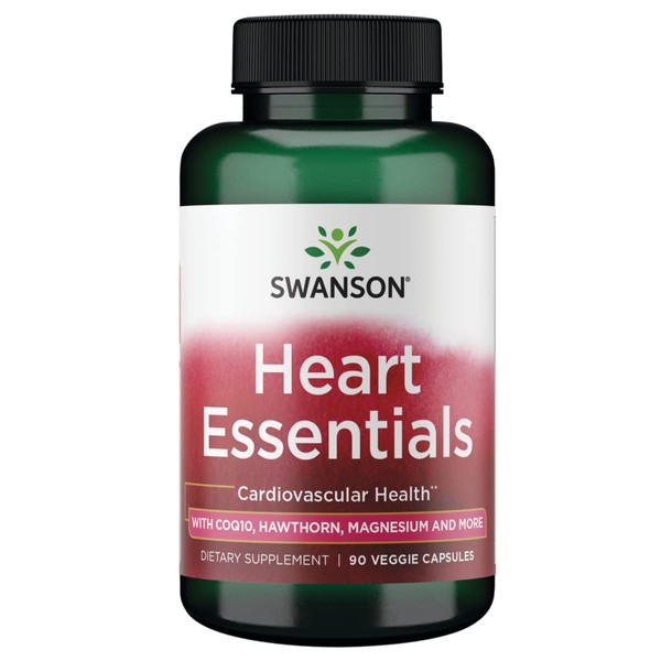 Swanson Heart Essentials 90 Veg Capsules