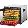 KEENSTAR Food Dehydrator Machine, 9 Stainless Steel Trays Jerky Dryer