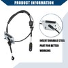 Hihaha Inner/Automatic Transmission Gear Shift Control Lever Cable for Ford