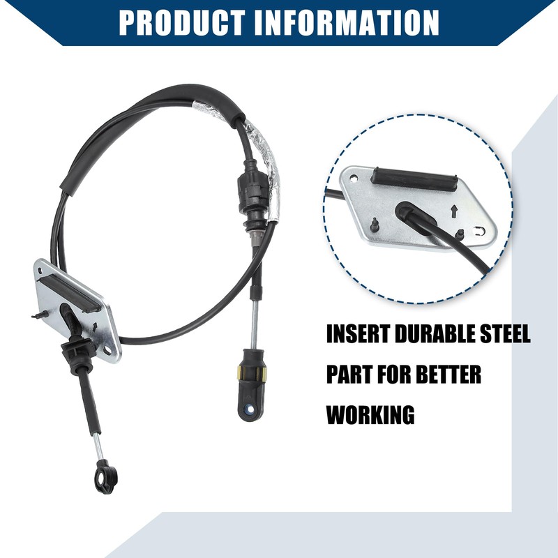 Hihaha Inner/Automatic Transmission Gear Shift Control Lever Cable for Ford