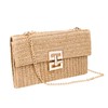 Straw Clutch Purses, Summer Beach Straw Clutch Handbag Straw Tote