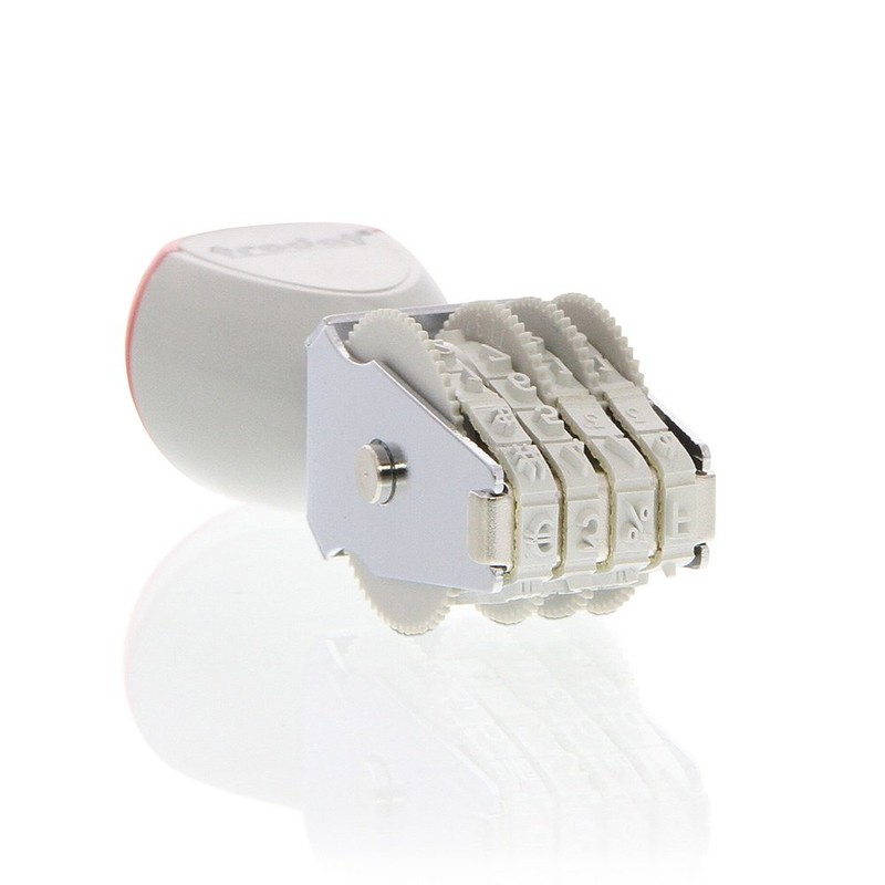 Trodat Dialer Pressure Plate séparé1534.0 White