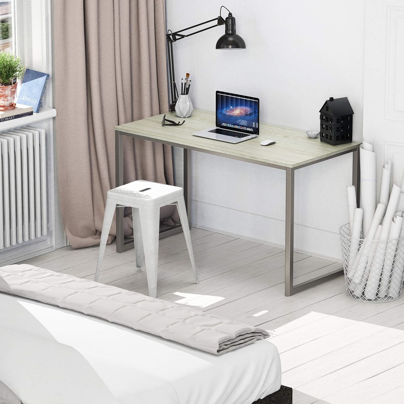 SHW Home Office 48-Inch Computer Desk, Maple