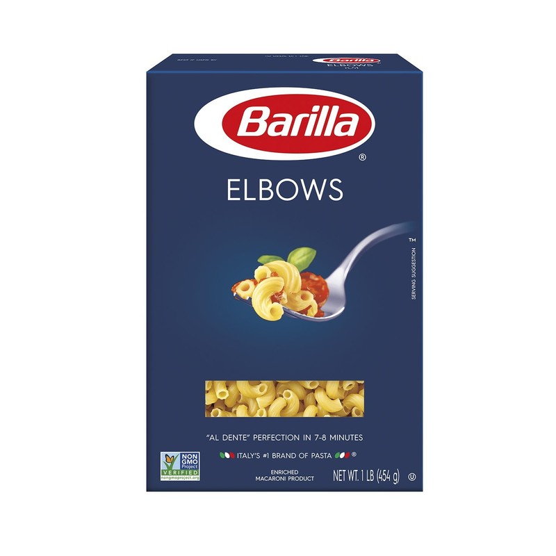Barilla Pasta, Elbows, 16 Ounce (Pack of 6)