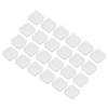 24pcs Mini Clear Jewelry Box Transparent Portable Small Plastic Storage