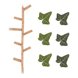 Laroal Ivy Fridge Magnets, 3D Refrigerator Magnet with Artificial Ivy Funny Fridge Magnets Novel Plant Fridge Magnets for Locker Fridge Home Office Decor