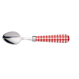 Kitchencraft KCTSPNGINGRD Red Gingham Printed Spoon, Red