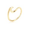 Elli Ladies’ Ring with Waves - Trend Symbol - Beach