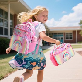 RHCPFOVR Kids Lunch Bag - Insulated Lunch Box for Boys Girls,Washable Lunch Bag and Reusable Toddler Leak-proof Lunchbox for School and Daycare