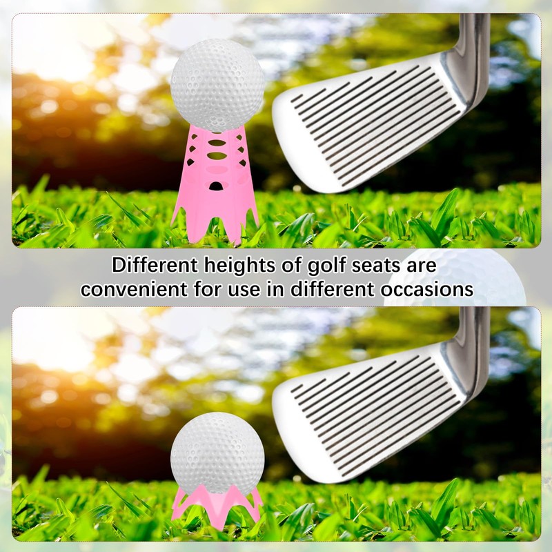 TIXIPEM Golf Simulator Tees [30PCS] - Plastic Golf Tees Use