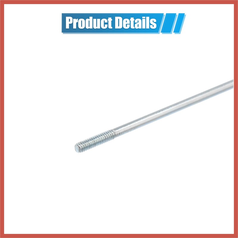 ACROPIX 12pcs 14G J Bend Bicycle Galvanized Spokes 220mm 8.66"