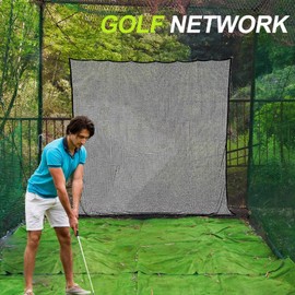 Golf Practice Nets | 3X Portable Driving Golf Hitting Net | Heavy Duty Gölf Training Net | Indoor Outdoor Gölf Seine Net | Driving Net for Gölf, Baseball, Hockey