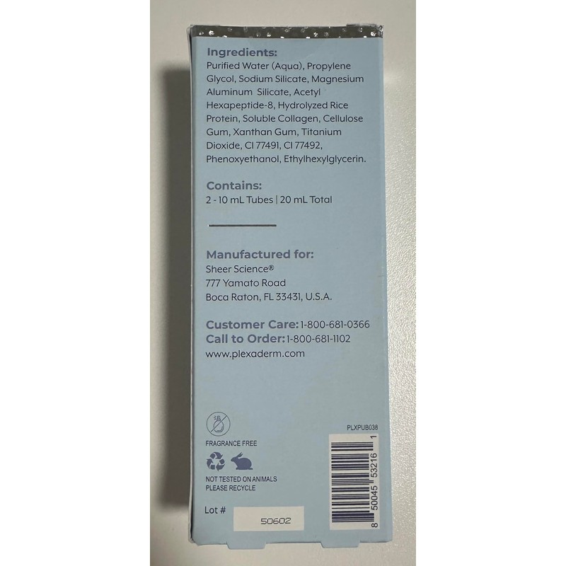 Plexa derm Rapid Reduction Wrinkle Serum - Reduces Under-Eye Bags,