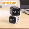 Cube Timer, Digital Cube Timer, 5/10/30/60 Minutes and Custom Countdown,